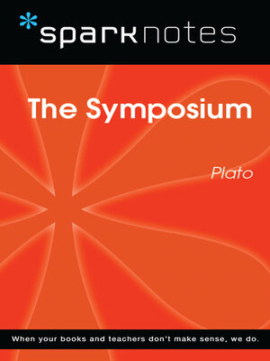 cover image of The Symposium (SparkNotes Philosophy Guide)